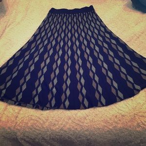VINTAGE inspired knit skirt